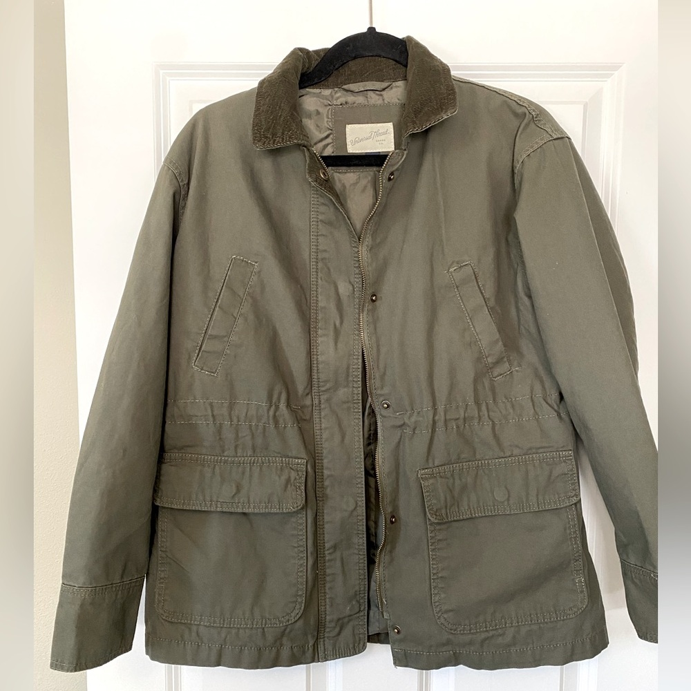 Universal Thread Utility Jacket, Green, Size S